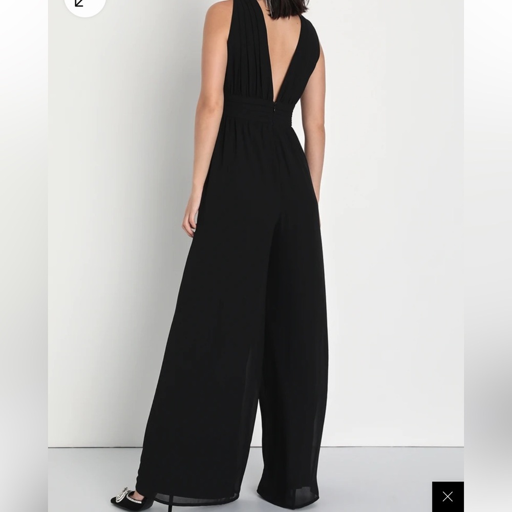 Lulus Divine Muse Black Wide-Leg Jumpsuit
New M - Picture 4 of 10
